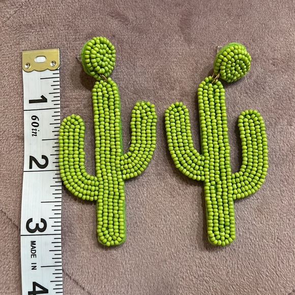 Cactus Earrings - Picture 3 of 3